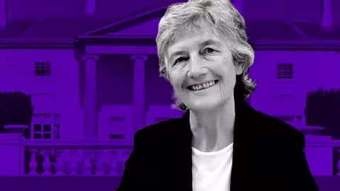 Catherine Connolly a reçu le soutien d'un certain nombre de petits partis irlandais.