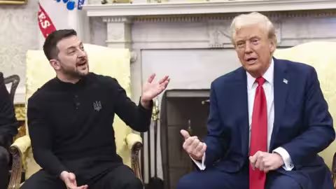 Lors de cette réunion houleuse dans le bureau ovale, M. Trump a accusé l'Ukraine de manquer d'effectifs pour lutter contre les Russes.