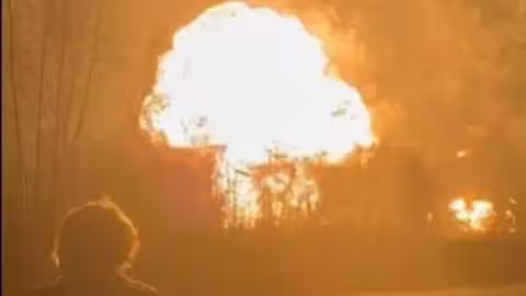 Une attaque de drone a provoqué une explosion massive dans la raffinerie de pétrole de Riazan, près de Moscou, en janvier, ce qui a contraint la raffinerie à suspendre temporairement ses activités.