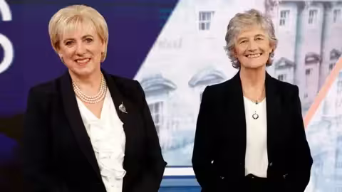 Heather Humphreys et Catherine Connolly sont les deux dernières candidates à la présidence.