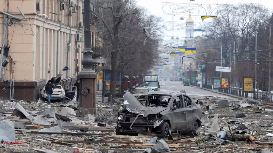 Missile strike on Kharkiv kills two, including child
